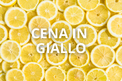 Cena in giallo Cena in giallo