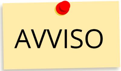 Avviso testo