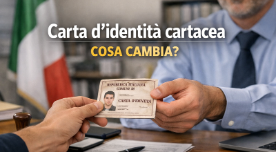 Carta d'identità cartacea