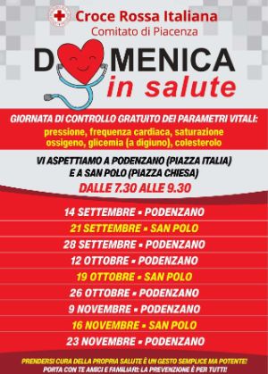 locandina Domenica in salute