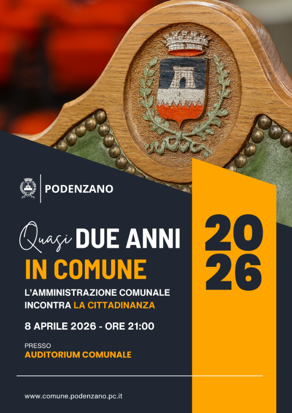 AMMINISTRAZIONE COMUNALE DI PODENZANO