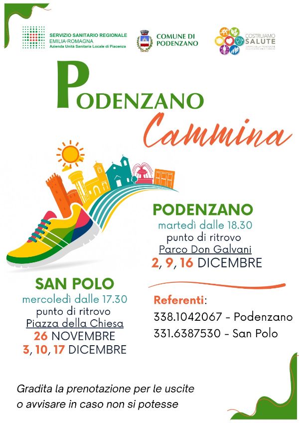 locandina gruppo di cammino