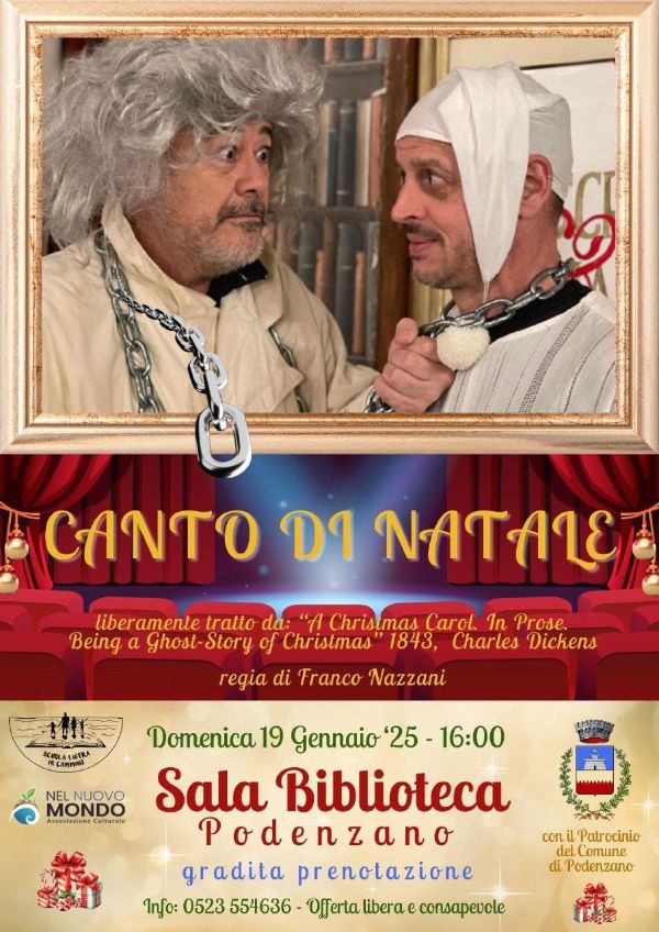 Locandina "Canto di Natale"