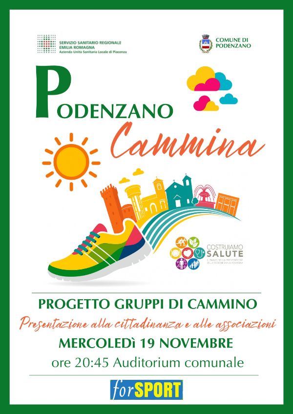 locandina Podenzano cammina