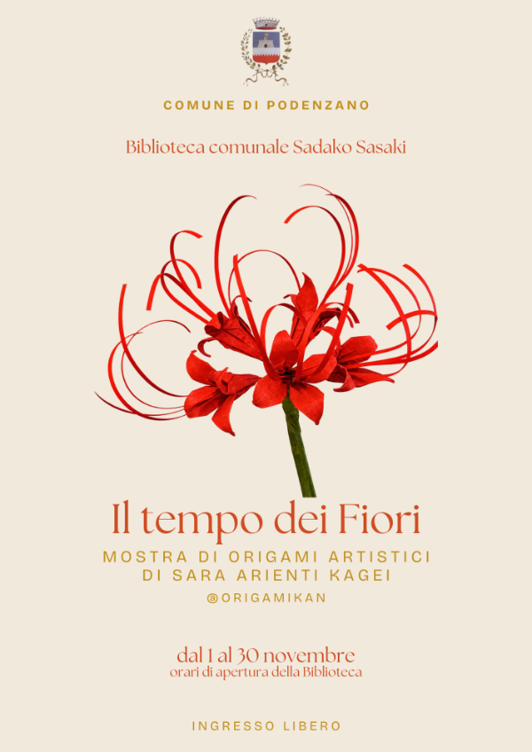 Locandina evento "Il tempo dei fiori"