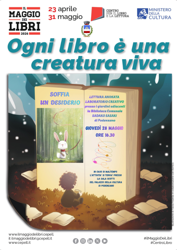 Locandina Logo maggio dei libri