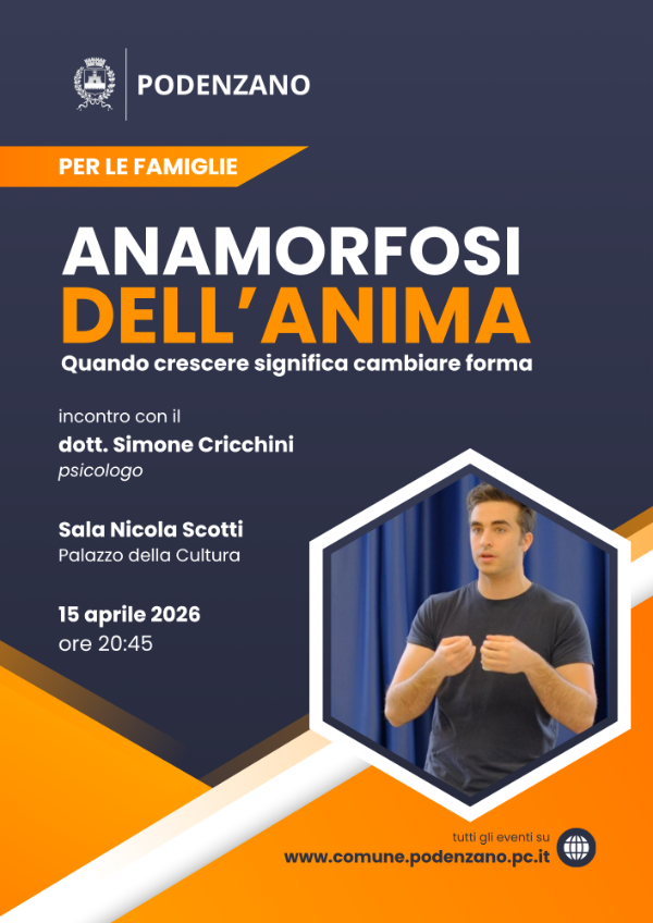 Locandina evento Anamorfosi