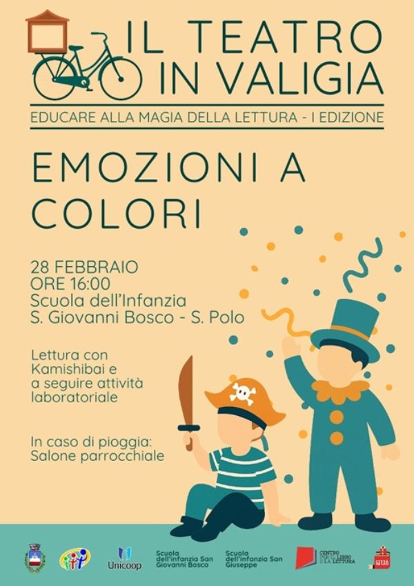 Locandina emozioni a colori