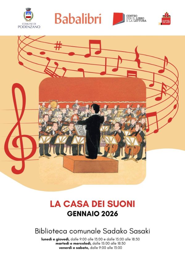 Locandina mostra la casa dei suoni