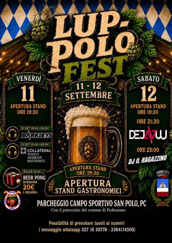 Luppolofest locandina