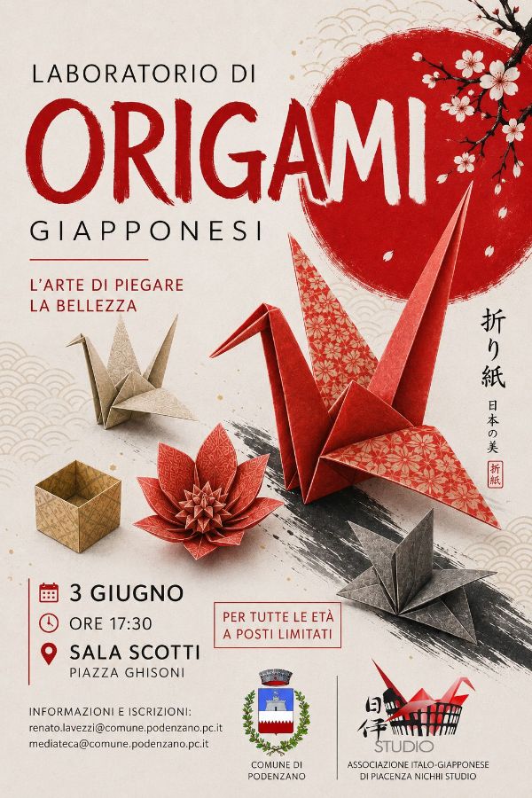 locandina origami